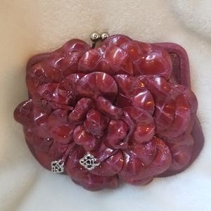 NWT BRIGHTON ROSELIE SHINE LARGE COIN PURSE